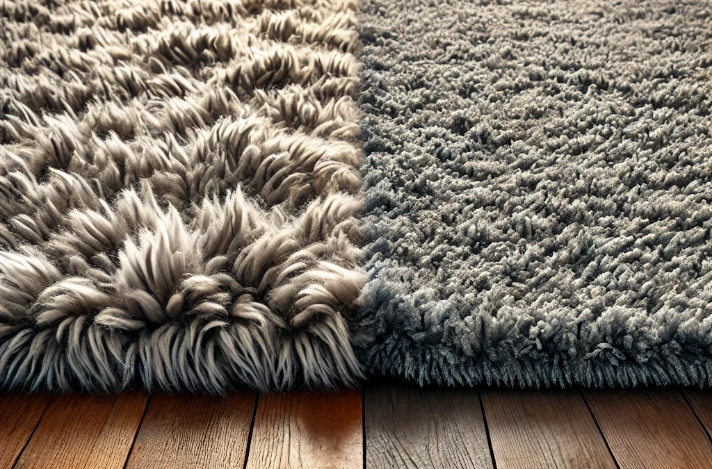 A-side-by-side-comparison-of-a-high-quality-carpet-and-a-lower-quality-carpet-highlighting-the-differences-in-appearance-texture-and-durability