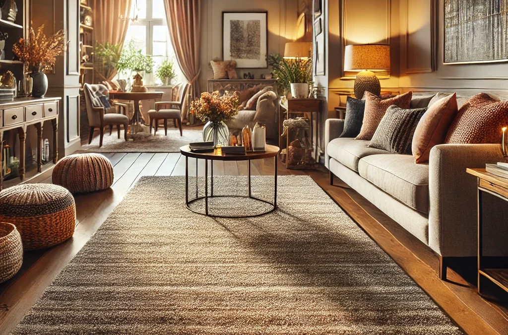 A-welcoming-well-decorated-living-room-with-a-beautiful-plush-carpet-as-the-focal-point