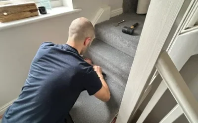 How Carpet Fitters Ensure an Ideal Stair Runner Installation